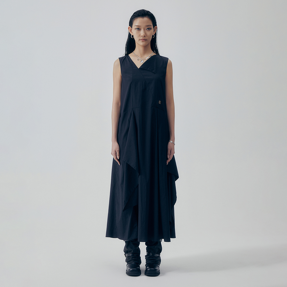 【Miseki SEOUL】25ss Unbalanced layered one piece Miseki SEOUL】25ss Unbalanced layered one piece