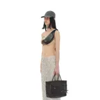 BISCUIT TOTE BAG [BLACK]