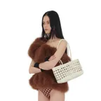 BISCUIT SHOULDER BAG [WHITE]
