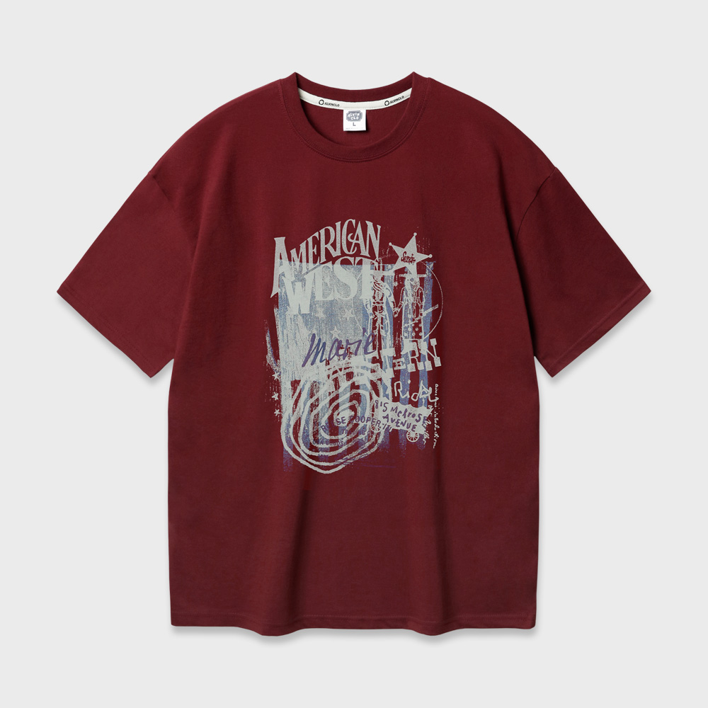 Tシャツ・カットソー NOT4NERD Dagger Tribal 3 Star Regular Fit Ringer TShirts Gr Dagger Tribal 3 Star Regular Fit Ringer T-Shirts - Red