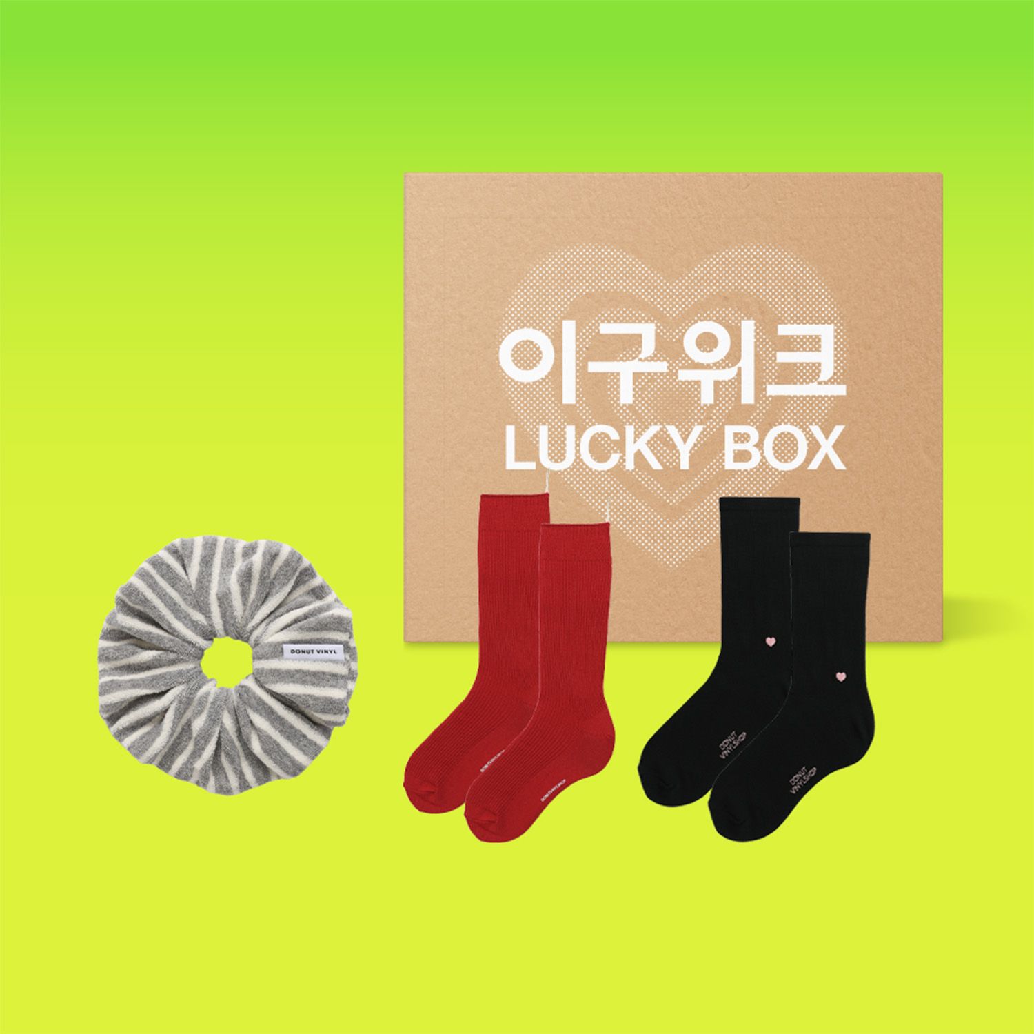 도넛바이닐샵 럭키박스
