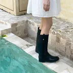 [이진화님 착용][4차 리오더] HOWUS RAIN BOOTS (BLACK)