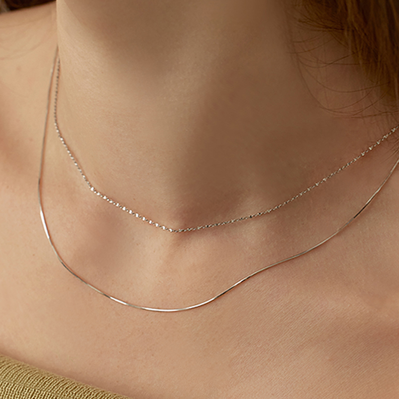 sv925] circle layered necklace - 감도 깊은 취향 셀렉트샵 29CM