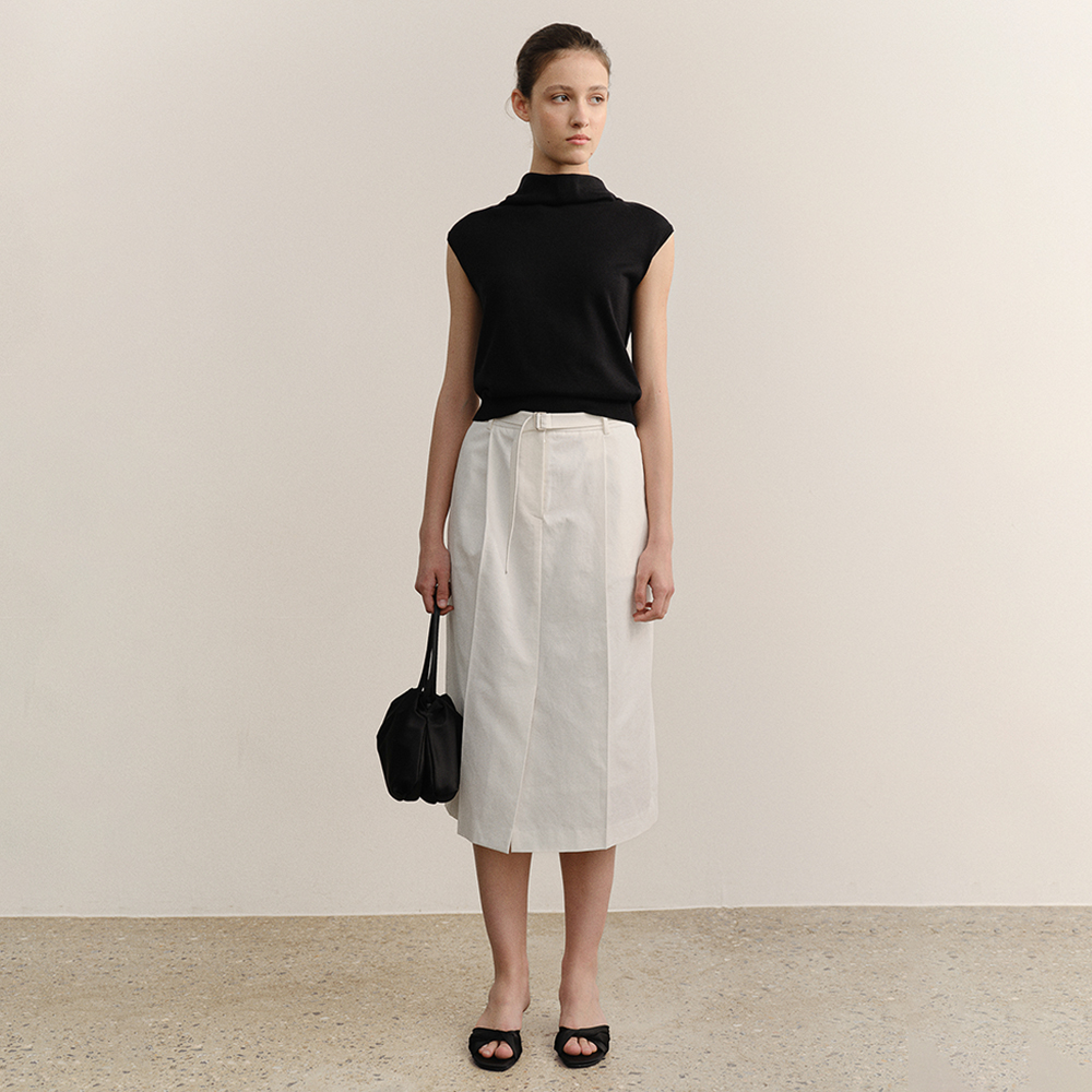 Lenina ♥ DIANA satin midi skirt /追跡付 Lenina ♥ DIANA satin midi skirt /追跡付 Designer fashion