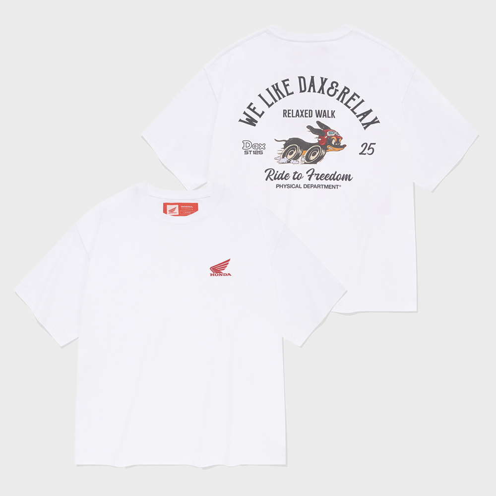Tシャツ・カットソー HONDA MOTORCYCLE DAX 125 Short Sleeve White DAX 125 Short Sleeve White - 감도 깊은 취향 셀렉트샵 29CM