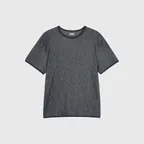 Wrap Stripe T-Shirt (Charcoal)