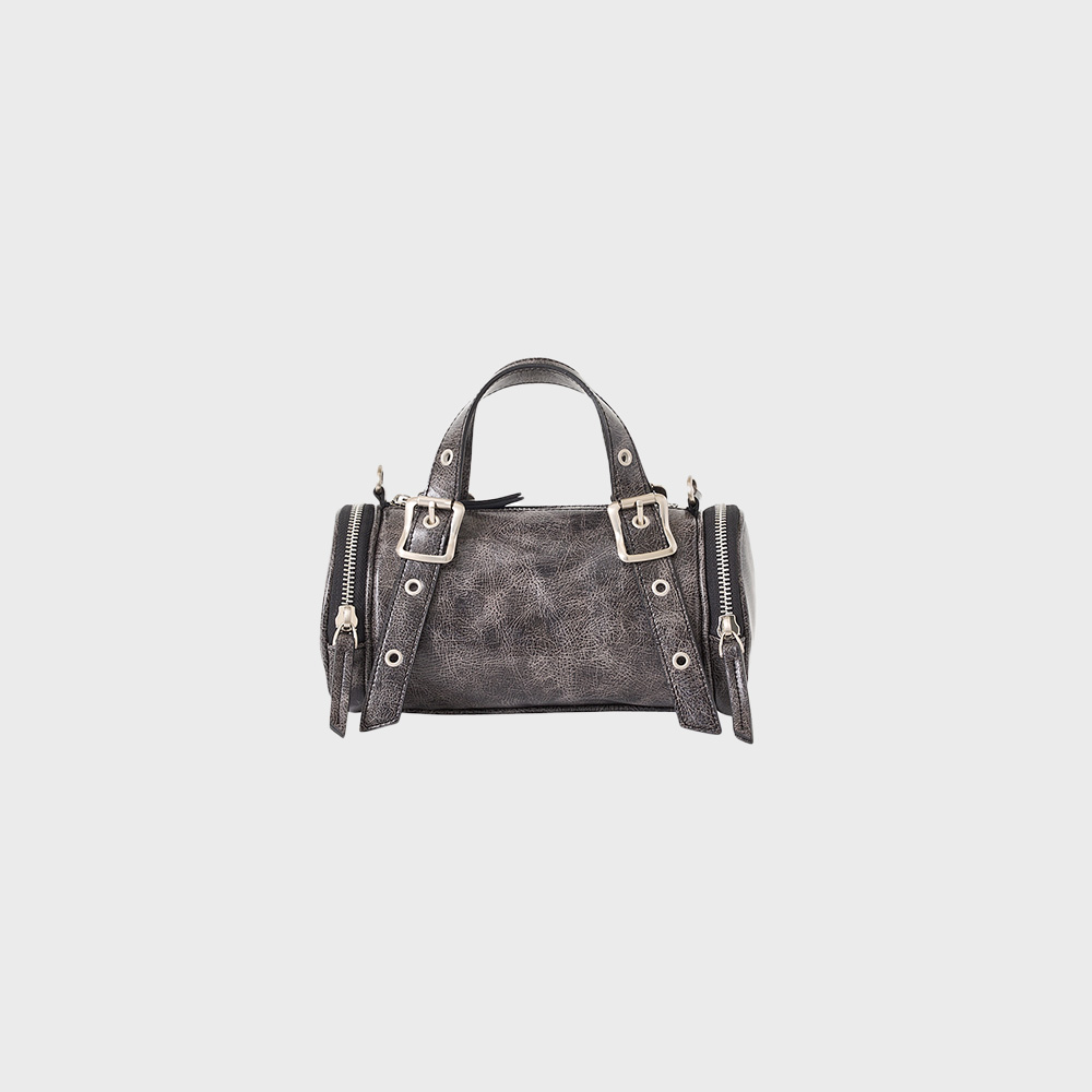 【TREEMINGBIRD】韓国人気★O ring Chain Barrel Mini Bag TREEMINGBIRD】韓国人気☆O ring Chain Barrel Mini Bag