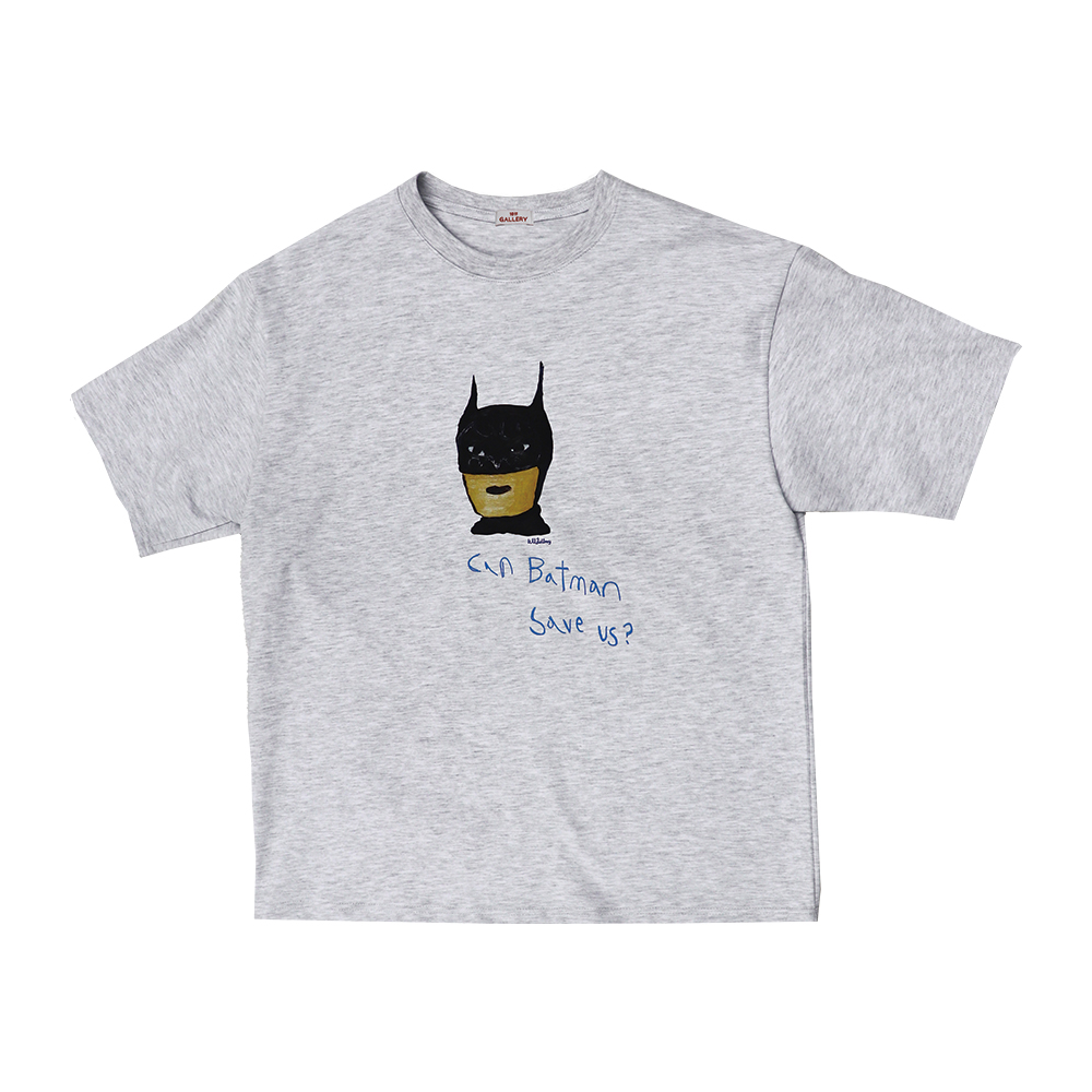 ★1011GALLERY★ Batman Save Us Tshirts Light Gray Batman Save Us T-shirts - Light Gray - 감도 깊은 취향 셀렉트
