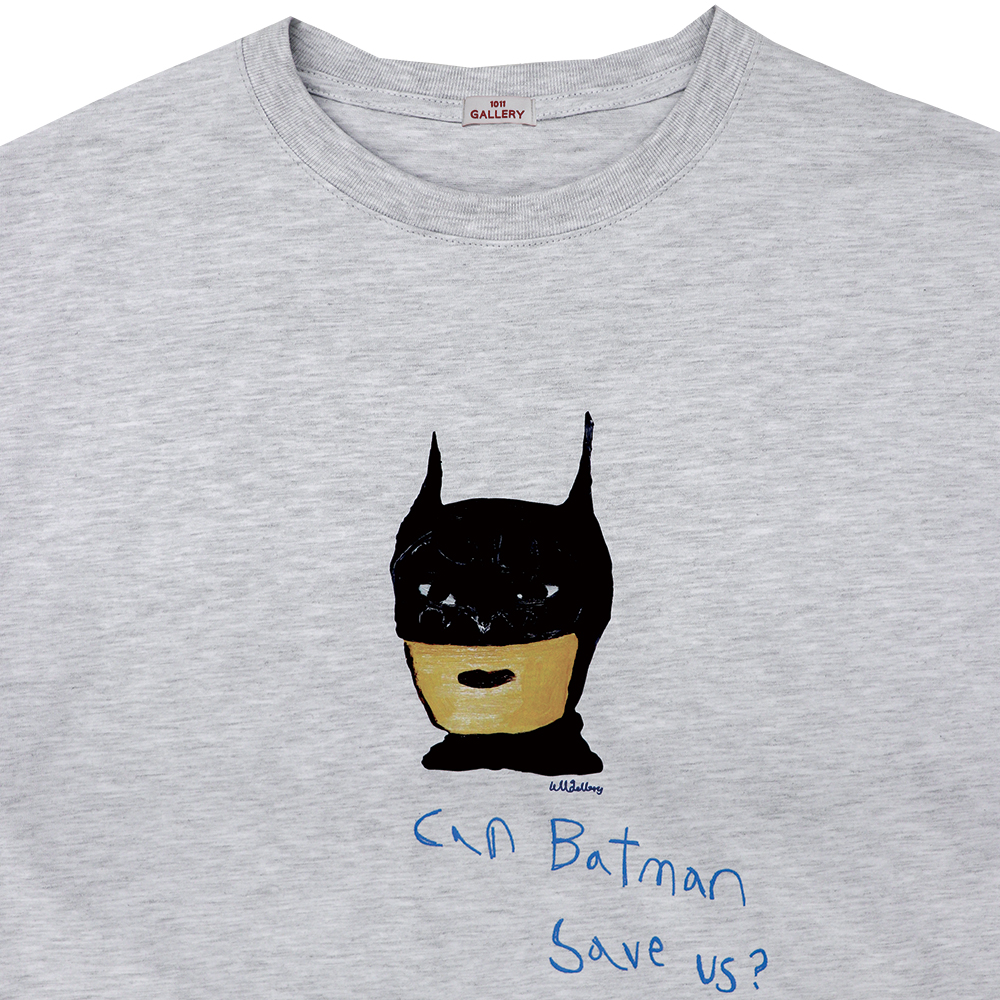 ★1011GALLERY★ Batman Save Us Tshirts Light Gray Batman Save Us T-shirts - Light Gray - 감도 깊은 취향 셀렉트