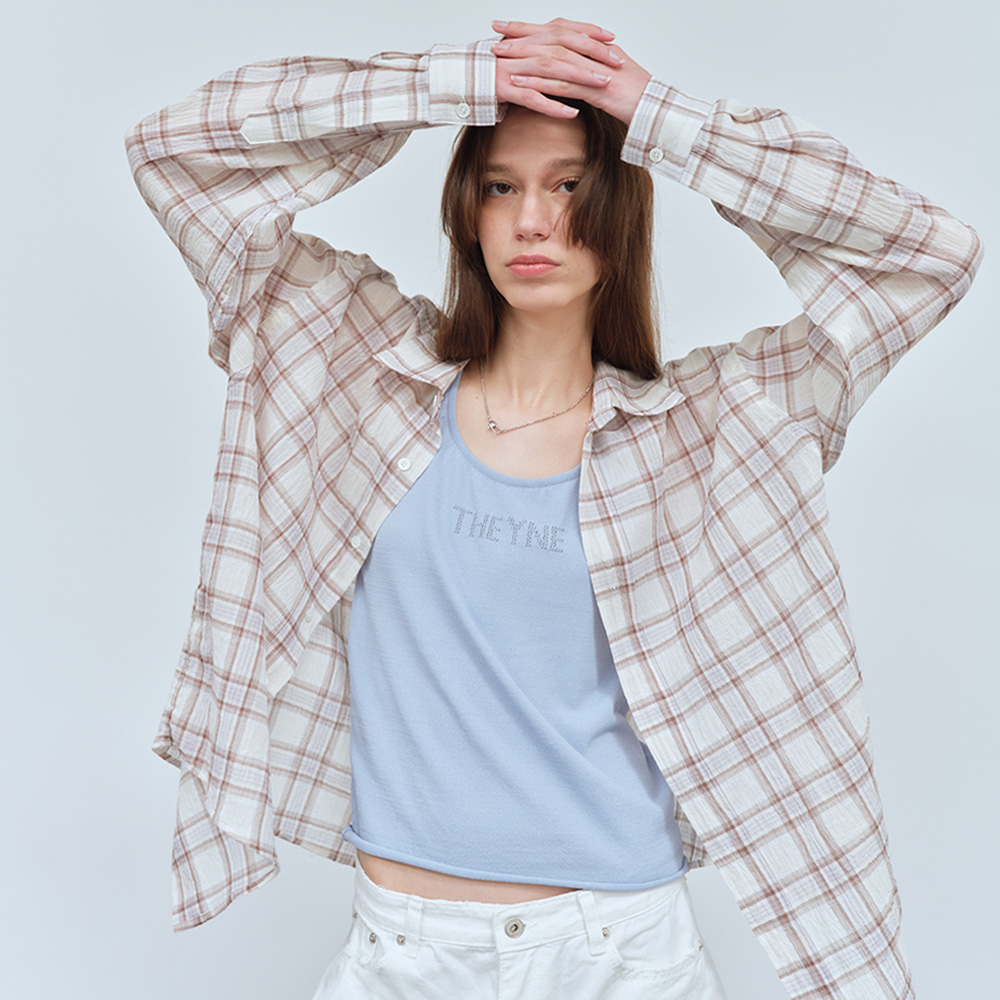 トップス wonderland Madras check shirts pwa Madras Long Sleeve Shirt Navy & Brown | J. PRESS