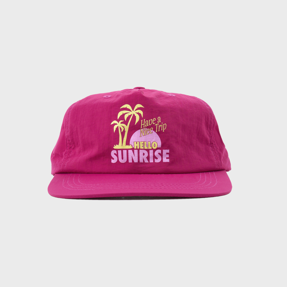 HS Arch Logo 5Panel Cap_Vintage Red - 감도 깊은 취향 셀렉트
