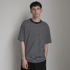 Zephyr Stripe Short Sleeve T (Navy)