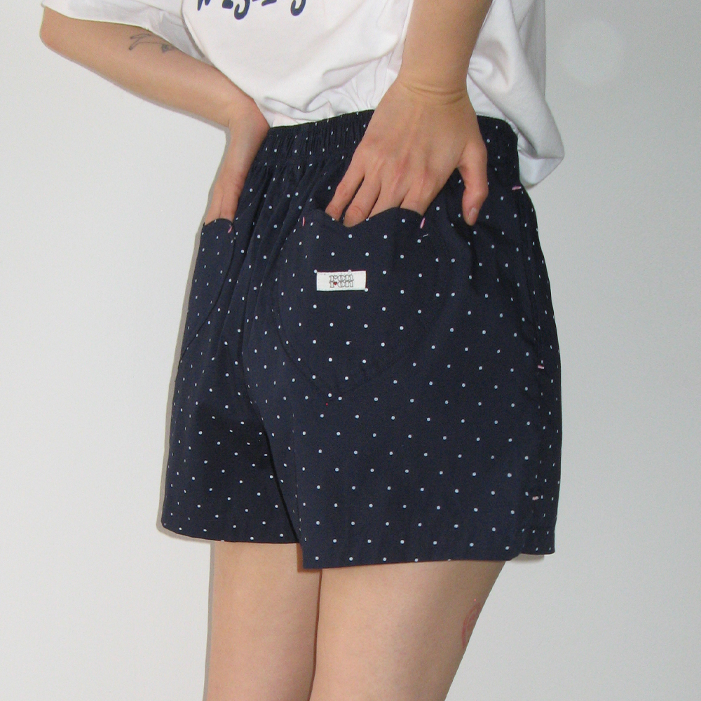 MARGARIN FINGERS ♥ STRIPED LACE SHORTS /追跡付 STRIPED LACE SHORTS (LIGHT BLUE) - 감도 깊은 취향 셀렉트샵 29CM