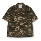 JUNGLE FATIGUE ROLL UP HALF SHIRTS CAMO KAKHI