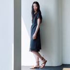 Layered H Line Dress  Black (KE5571M074)