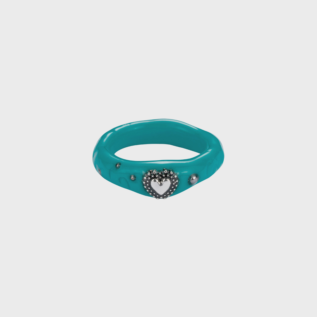 [韓国人気ジュエリー] nff starry night ring-ocean blue starry night ring-ocean blue - nff