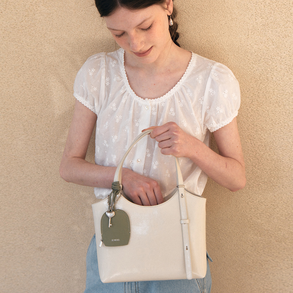 Demeriel] Bonnie Canvas Bag Small Denim - 감도 깊은 취향