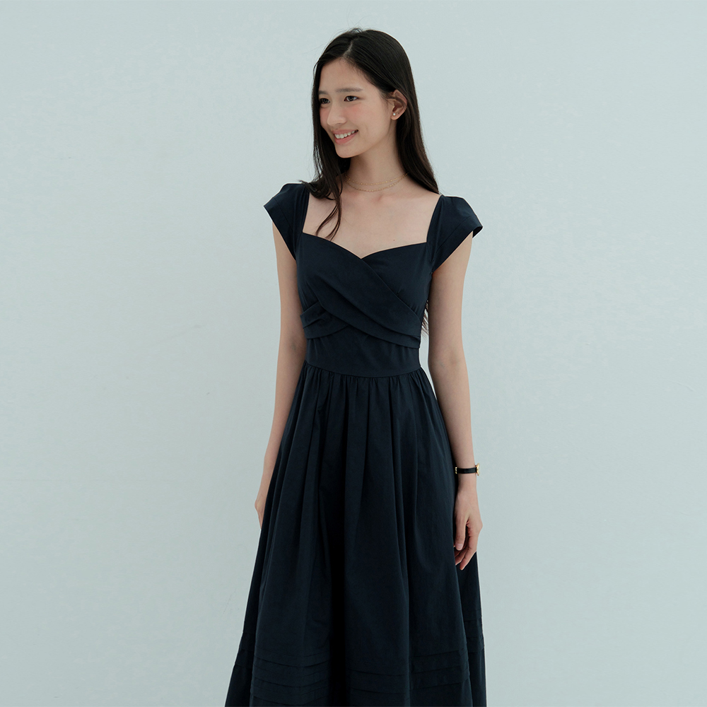 【FLOWOOM】 Roman Holiday Dress (2color) ★韓国の人気★ 플로움]Roman Holiday Dress(2color)