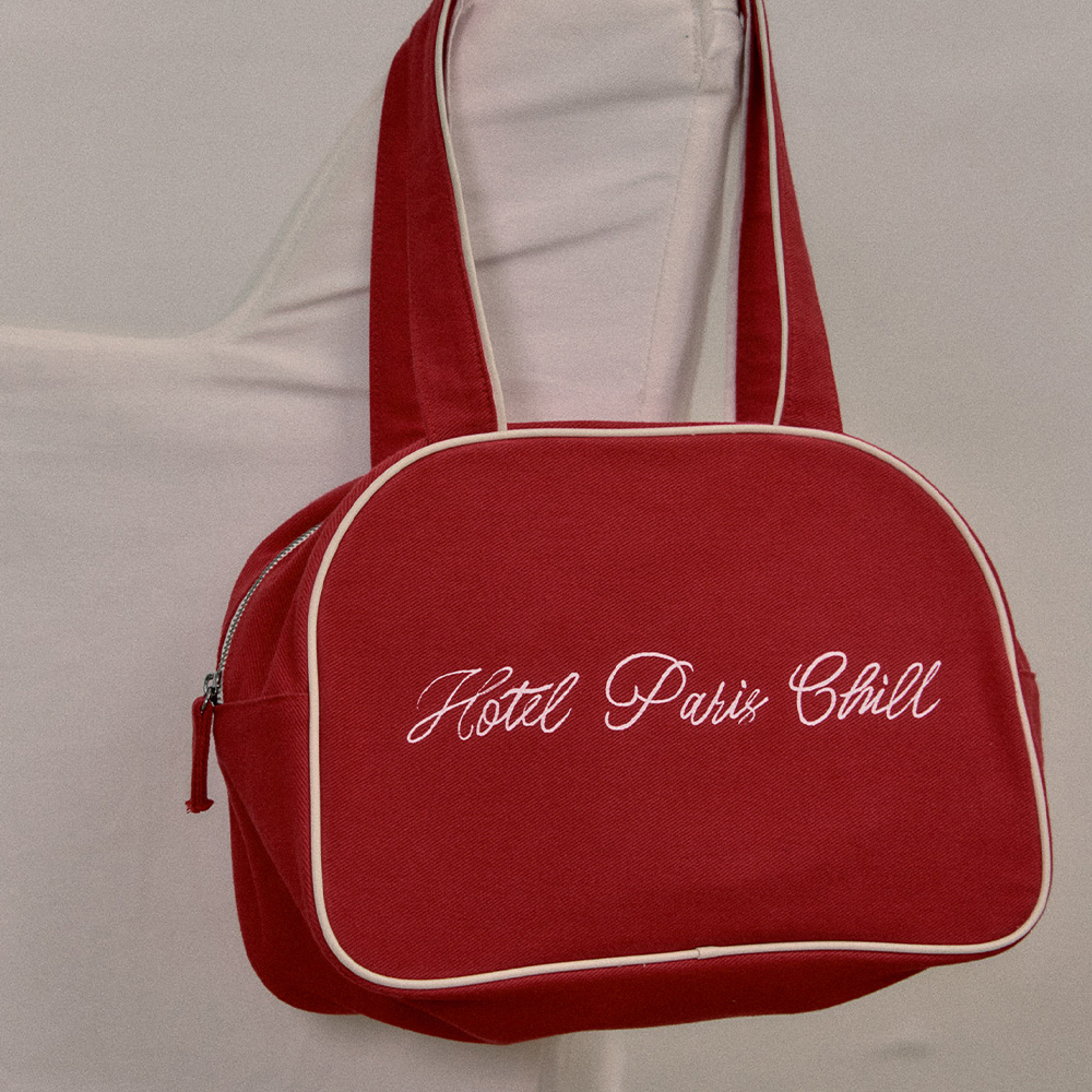 韓国人気【HOTEL PARIS CHILL】 Old School Carry On Bag HOTEL PARIS CHILL – Ohue