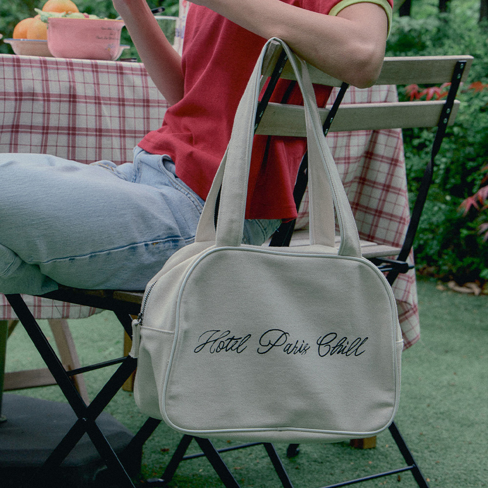 韓国人気【HOTEL PARIS CHILL】 Old School Carry On Bag 호텔파리칠(HOTEL PARIS CHILL) Old School Carry On Bag