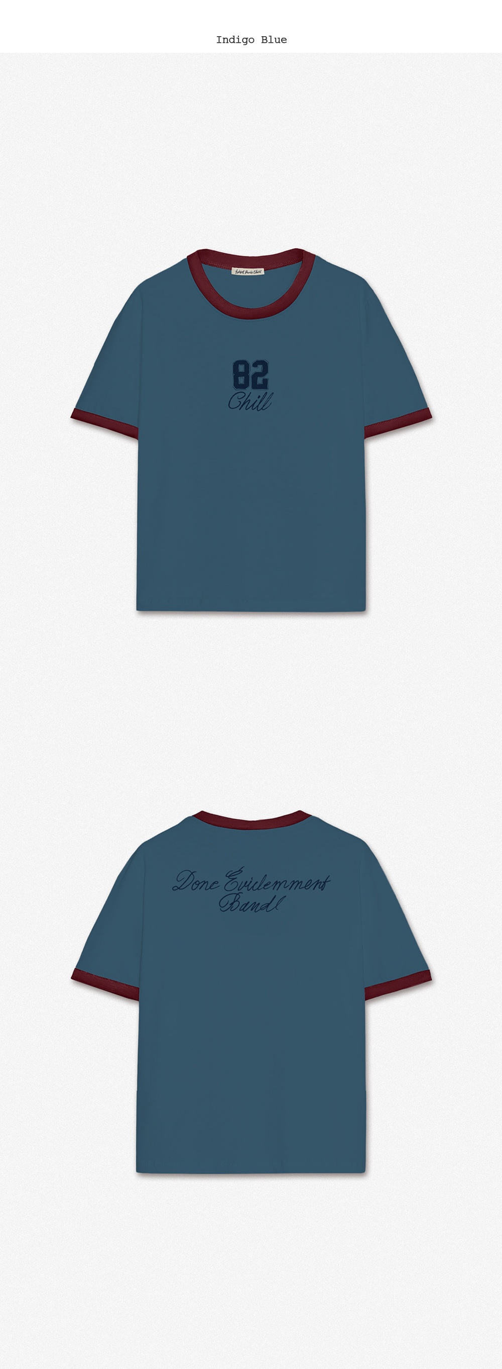 827 Ringer T-Shirt (7Color) - 감도 깊은 취향 셀렉트샵 29CM