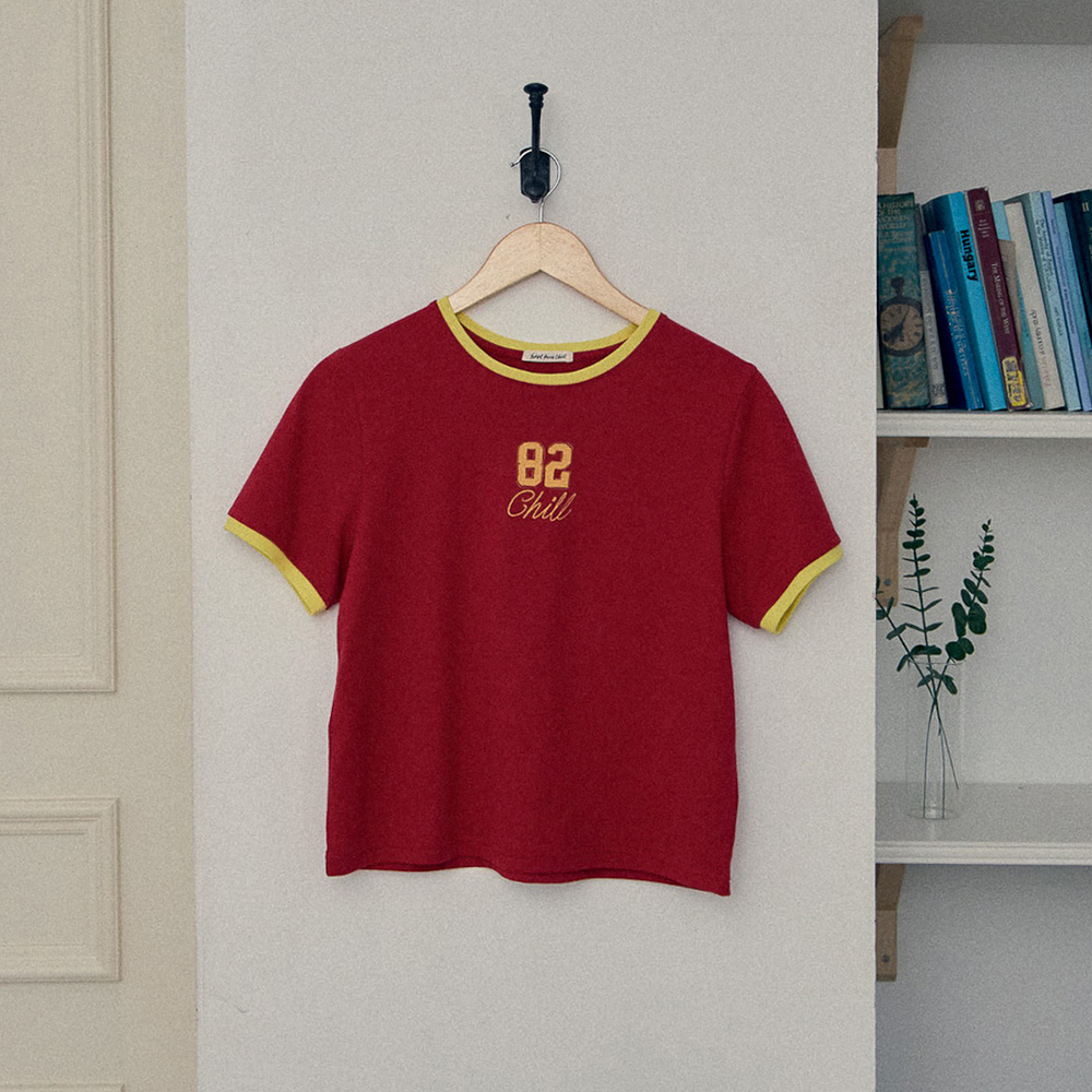 韓国おしゃれ【HOTEL PARIS CHILL】827 Ringer T-Shirt 827 Ringer T-Shirt (7Color) - 감도 깊은 취향 셀렉트샵 29CM