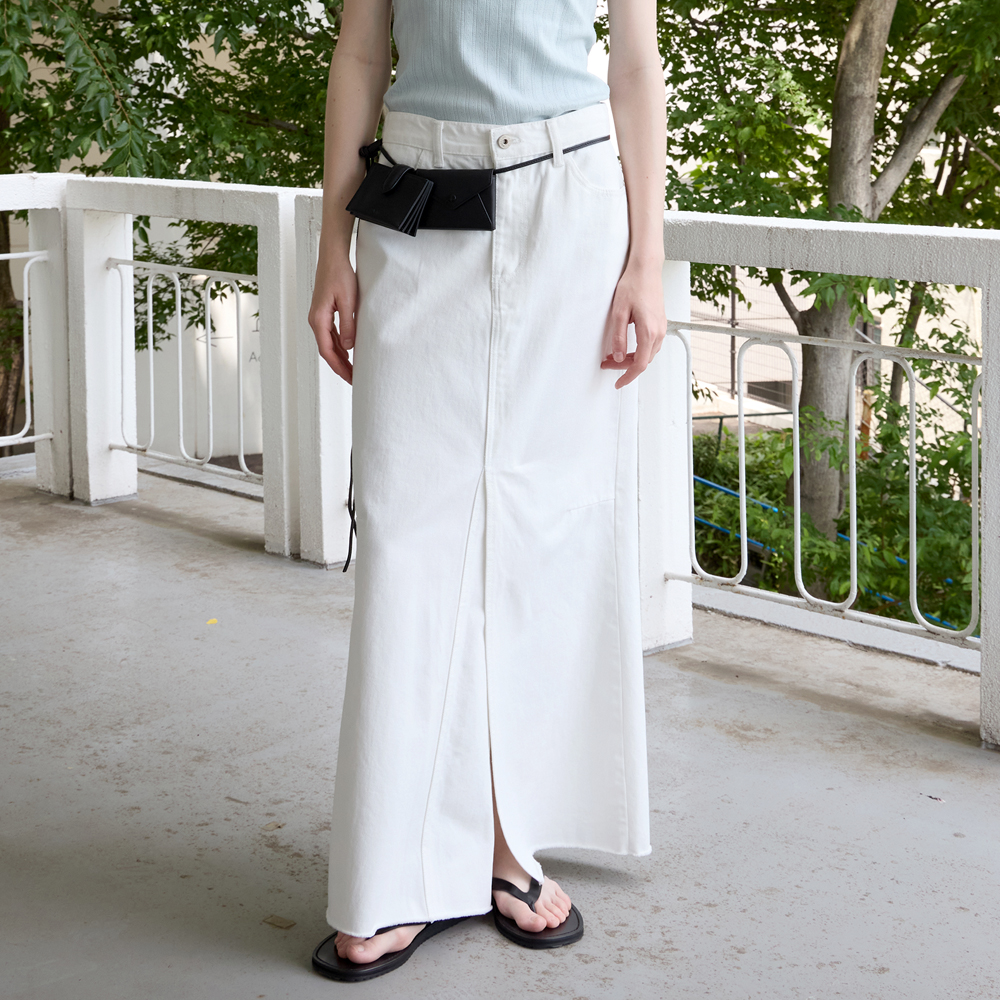 ★SCULPTOR★ Parachute Cargo Maxi Skirt Ballerina Pink SC23A Parachute Cargo Maxi Skirt Ballerina Pink - 감도 깊은 취향