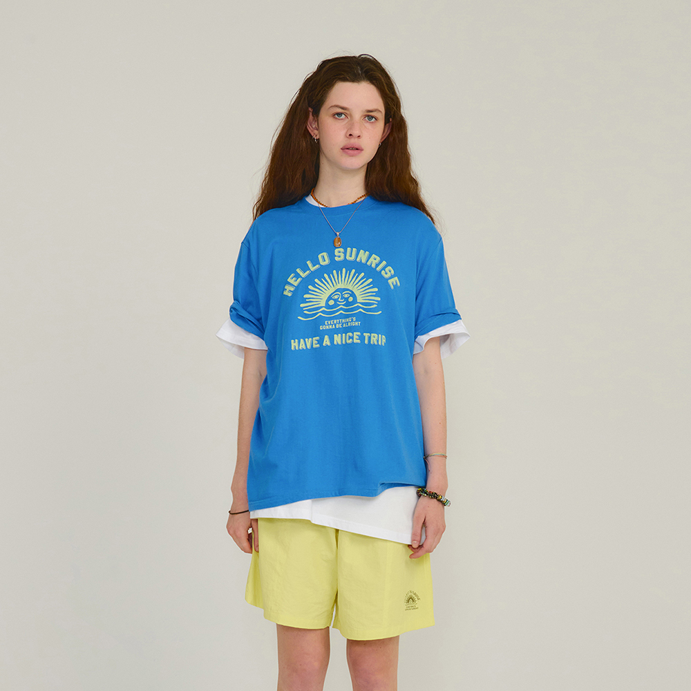 Hello Sunrise Find My B Tee_Magenta Pink - 감도 깊은 취향