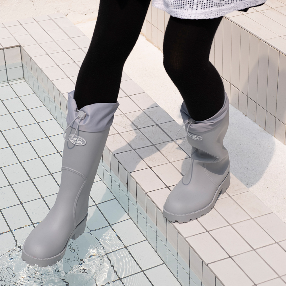 X MINJUKIM] FLORAL SHADOW BOOTS SHORT - 3 colors - 감도 깊은
