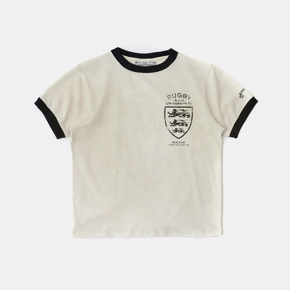 Umbro x MOONSUN Ringer Lettering T-Shirt / Yellow - 감도