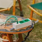 EXTENSION USB-C SOCKET / CAMPER GREEN 1.5m