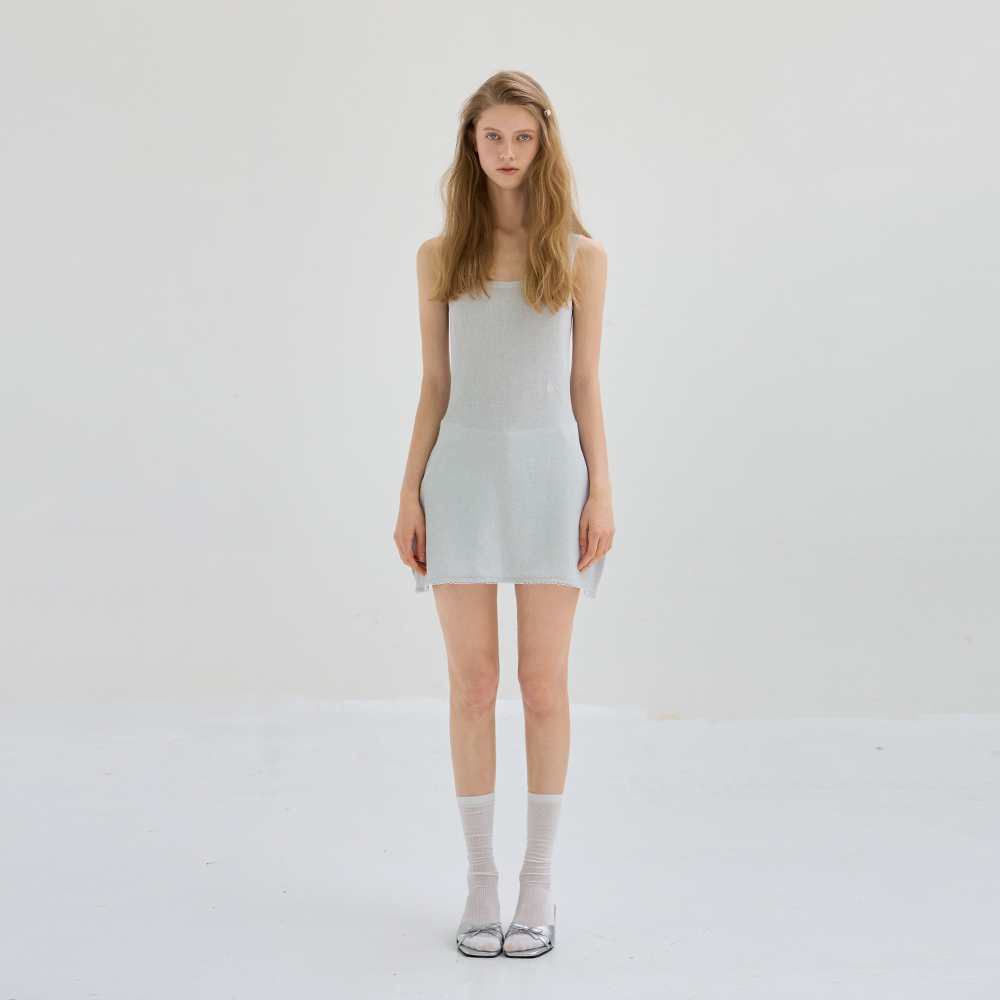 ● SOMEWHEREBUTTER ● Sweetie Skashi Knit Dress MUSINSA | SOMEWHEREBUTTER Sweetie Skashi Knit Dress - Ivory