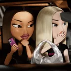 The Anon Small Bag Bratz Edition - Silver Foil