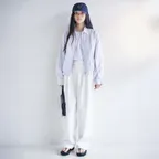 Cotton Bulky Pants  White (TA5421A021)