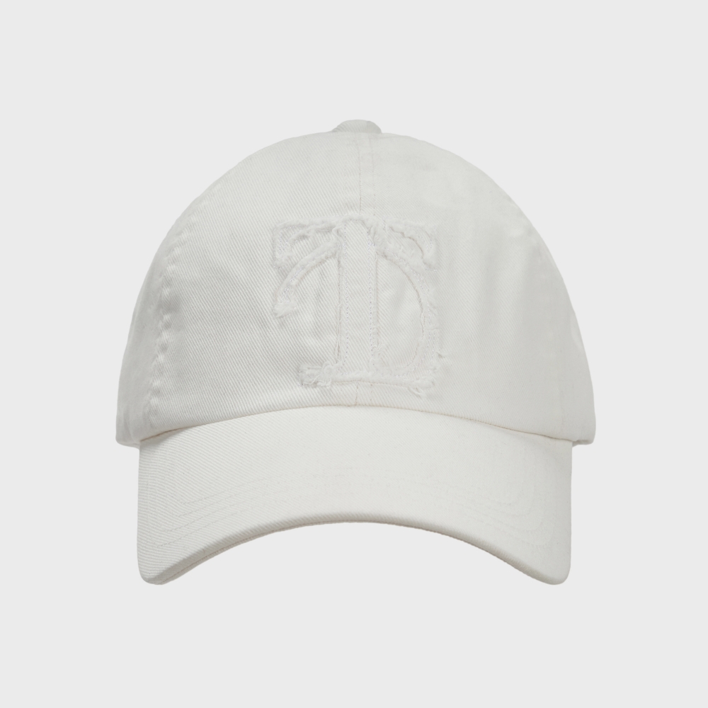◆as if calie◆ CALIE HEART BALL CAP WHITE CA24CAC001WT CALIE HEART BALL CAP WHITE - 감도 깊은 취향 셀렉트샵 29CM