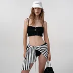 Breeze Ruffle Bikini_Black