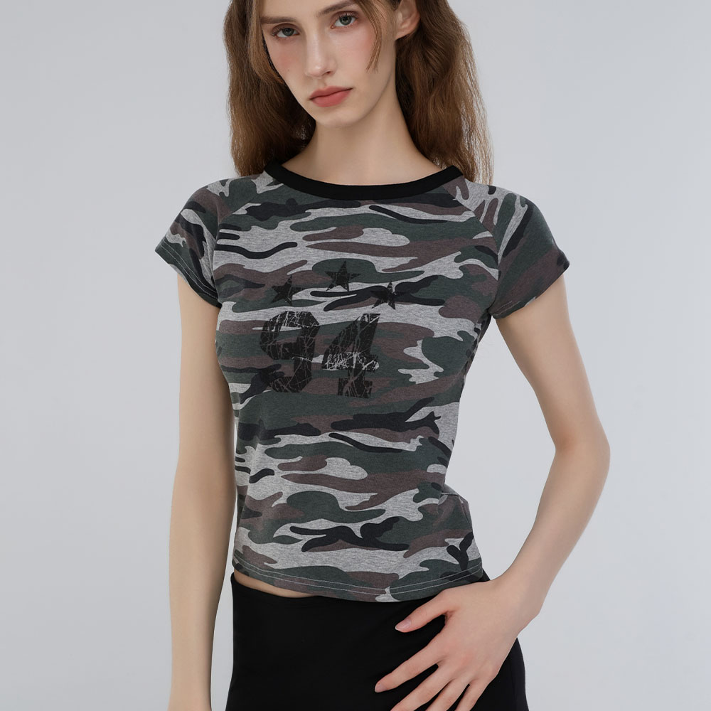 Heavenly Button Down Camo Tee Forest - 감도 깊은 취향 셀렉트