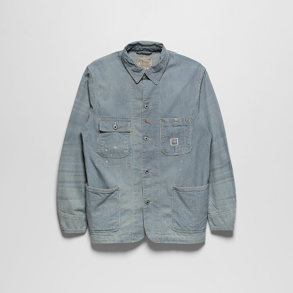 HOT FIX LEOPARD WORK JACKET (KHAKI) - 감도 깊은 취향 셀렉트