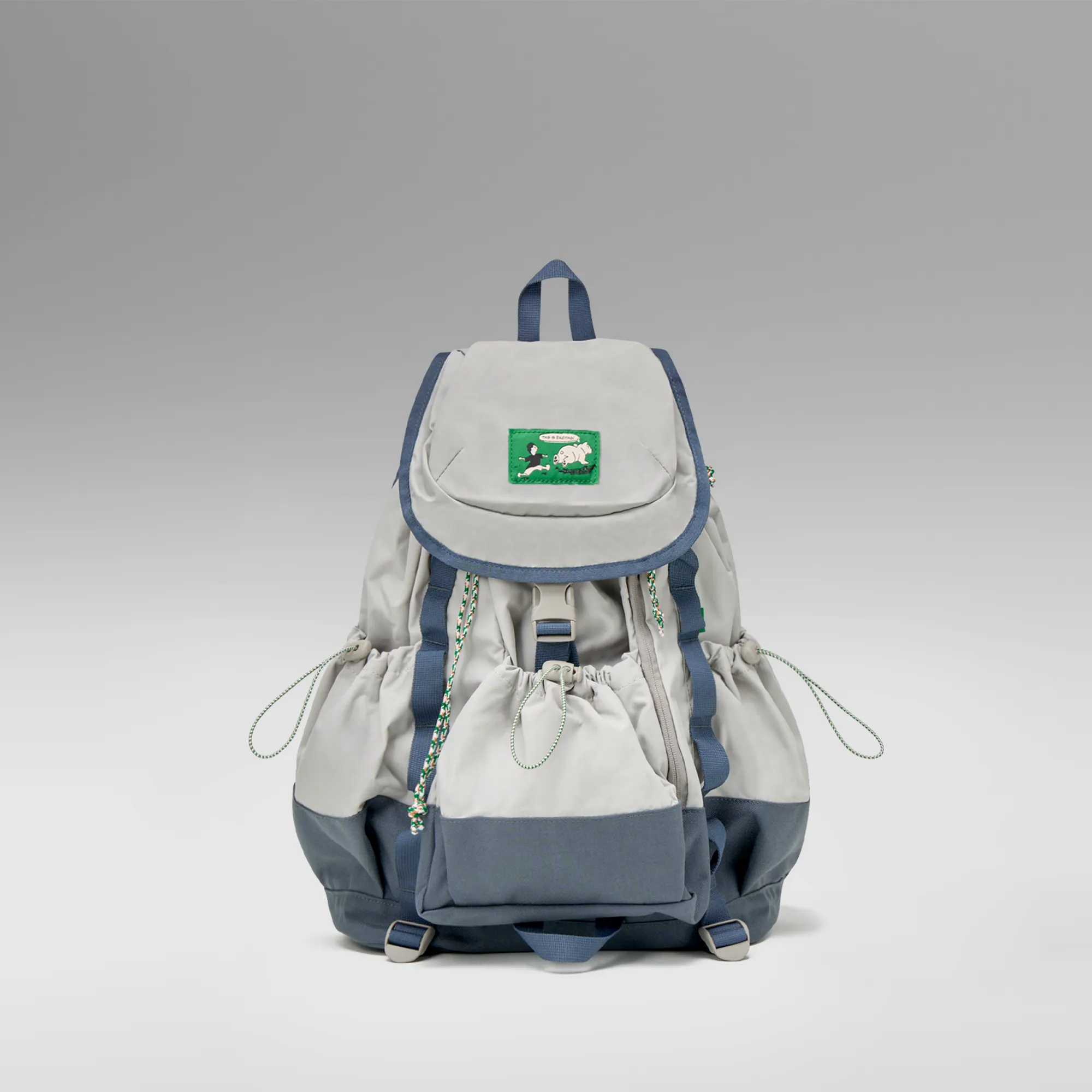 ★masmarulez★ Gym sack string bag Twilight denim Gym sack string bag _Twilight denim : Masmarulez [마스마룰즈]