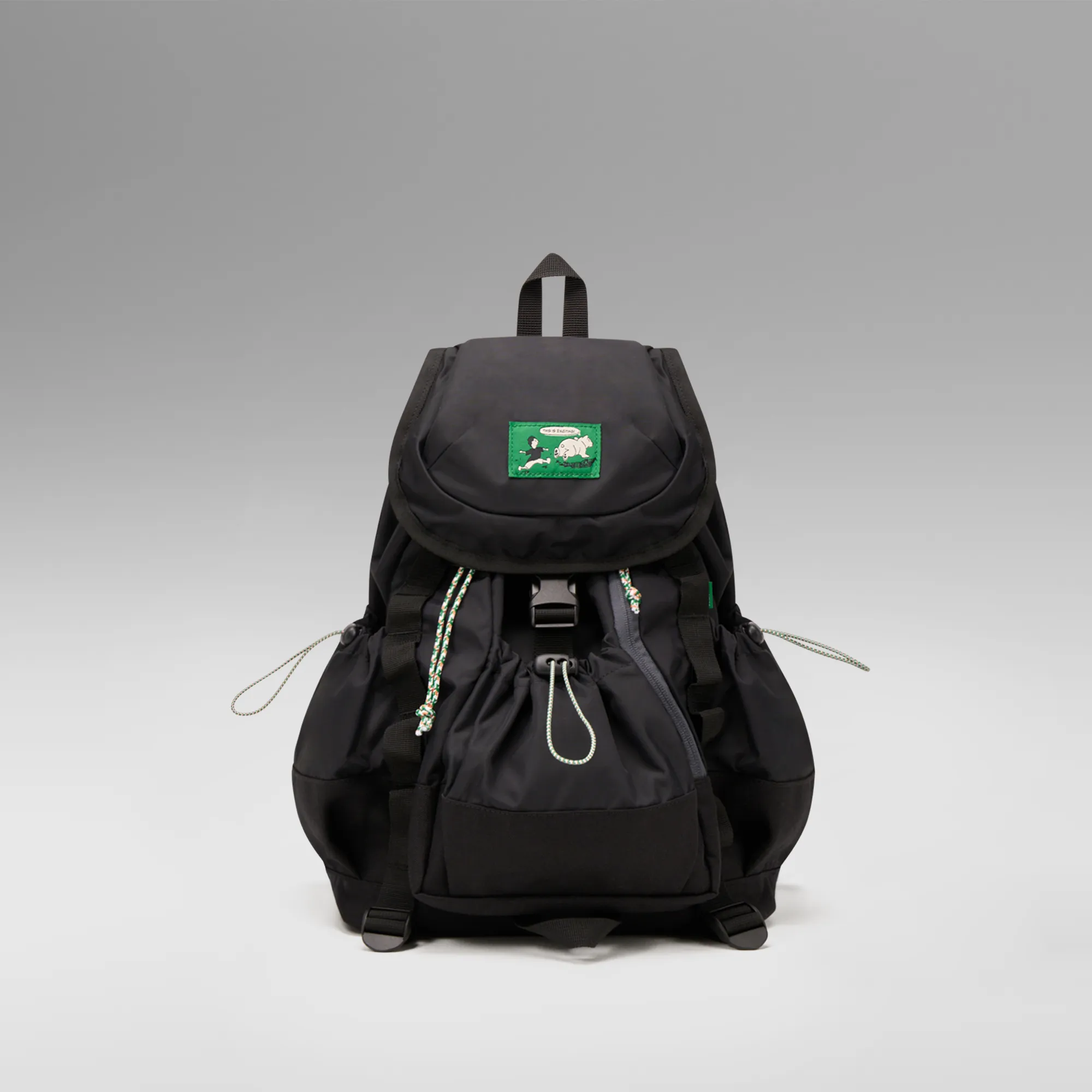 YBX SOUP Brush Bear String Backpack - 감도 깊은 취향 셀렉트