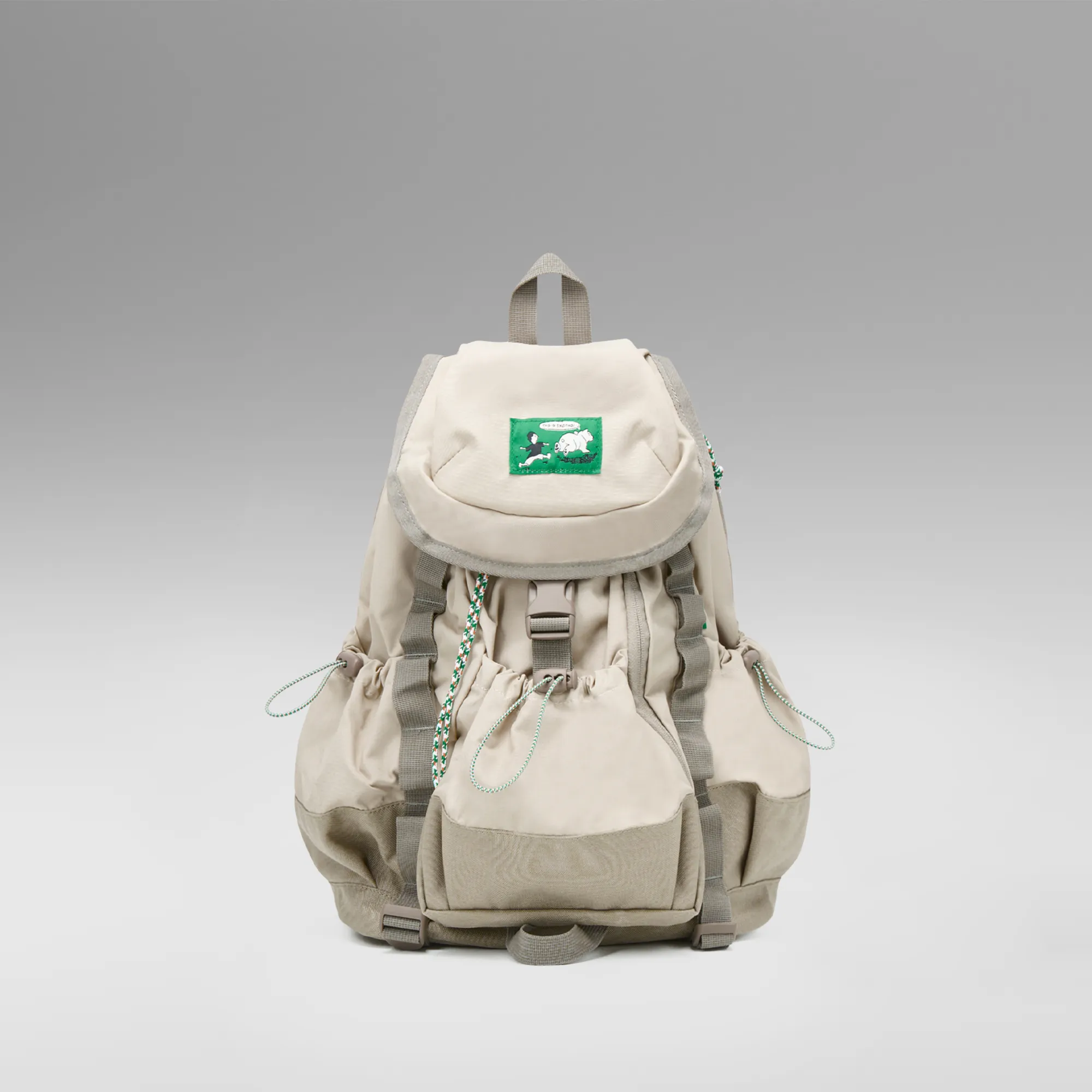 Urban sprint layered backpack_Beige - 감도 깊은 취향 셀렉트