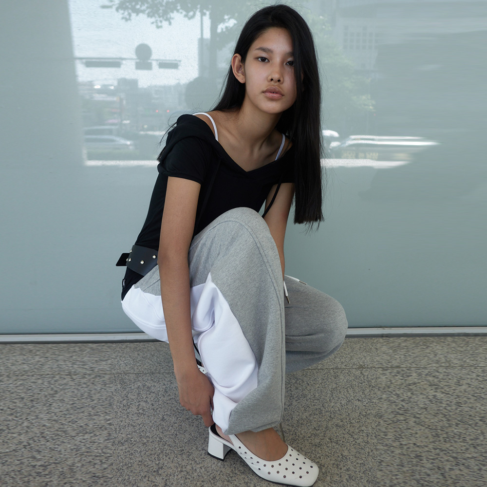 REVERSE BANDING PANTS / LIGHT GRAY - 감도 깊은 취향 셀렉트샵