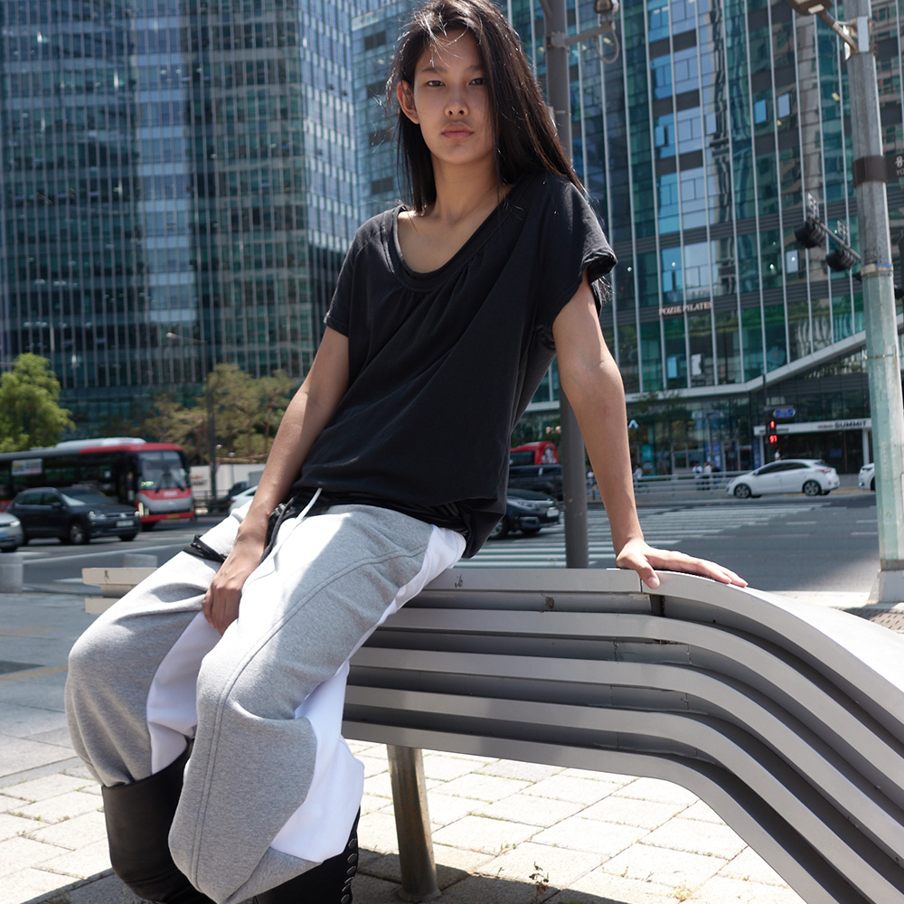 REVERSE BANDING PANTS / LIGHT GRAY - 감도 깊은 취향 셀렉트샵