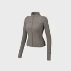 W B-FLEX FULL ZIP UP JACKET [BROWN]