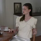 Twist Breeze Blouse [Cream]