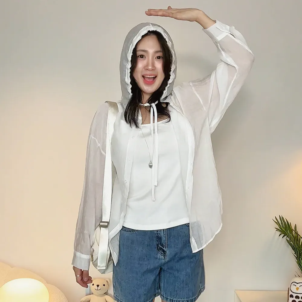 [단독][해서영PICK] Hooded Outer Shirt_MB5LS4A
