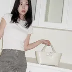 [29CM 단독/바로배송] time tote bag small ivory