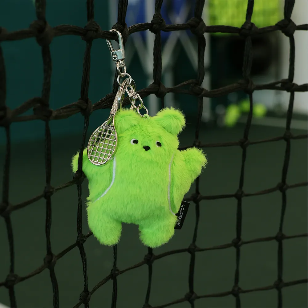テニスベア キーチェーン Tennis bear keyring