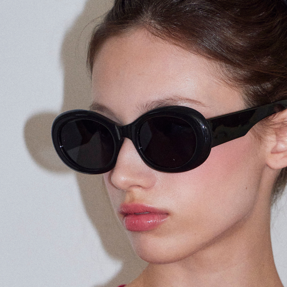 RECLOW ACETATE GOO NO.3 BLACK SUNGLASS - 감도 깊은 취향