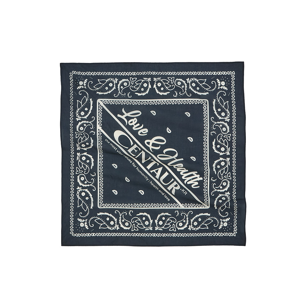 CENTAUR ARCHIVE SMALL BANDANA_CREAM - 감도 깊은 취향 셀렉트
